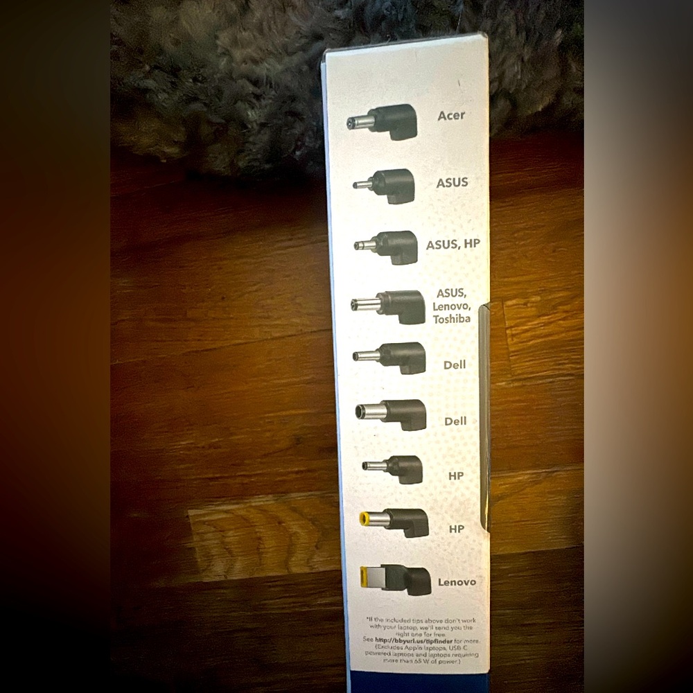 65 Watt Universal Laptop Charger.  SOLD